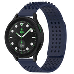 20mm 孔透氣 3D 點矽膠錶帶，適用於 Samsung Galaxy Watch 6 Classic 43mm，適用於 Samsung Galaxy Watch 5 Pro 高爾夫版，適用於 Samsung Galaxy Watch 5 高爾夫版