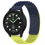 20mm 孔透氣 3D 點矽膠錶帶，適用於 Samsung Galaxy Watch 6 Classic 43mm，適用於 Samsung Galaxy Watch 5 Pro 高爾夫版，適用於 Samsung Galaxy Watch 5 高爾夫版