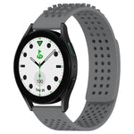 20mm 孔透氣 3D 點矽膠錶帶，適用於 Samsung Galaxy Watch 6 Classic 43mm，適用於 Samsung Galaxy Watch 5 Pro 高爾夫版，適用於 Samsung Galaxy Watch 5 高爾夫版