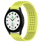 20mm 孔透氣 3D 點矽膠錶帶，適用於 Samsung Galaxy Watch 6 Classic 43mm，適用於 Samsung Galaxy Watch 5 Pro 高爾夫版，適用於 Samsung Galaxy Watch 5 高爾夫版