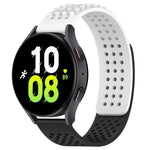 20mm 孔透氣 3D 點矽膠錶帶，適用於 Samsung Galaxy Watch 5 44mm，適用於 Samsung Galaxy Watch 5 Pro 45mm，適用於 Samsung Galaxy Watch 5 40mm