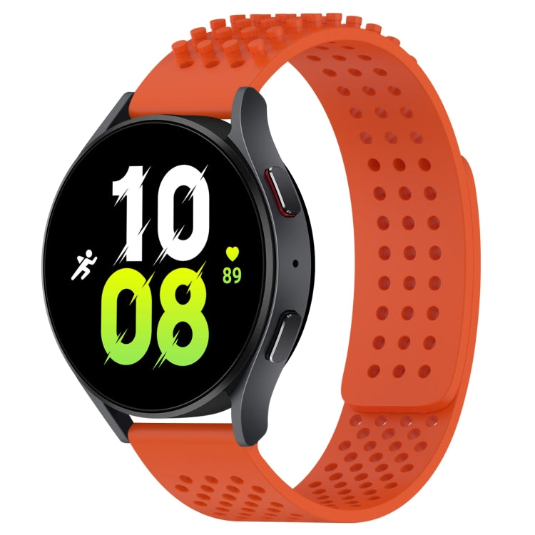 20mm 孔透氣 3D 點矽膠錶帶，適用於 Samsung Galaxy Watch 5 44mm，適用於 Samsung Galaxy Watch 5 Pro 45mm，適用於 Samsung Galaxy Watch 5 40mm