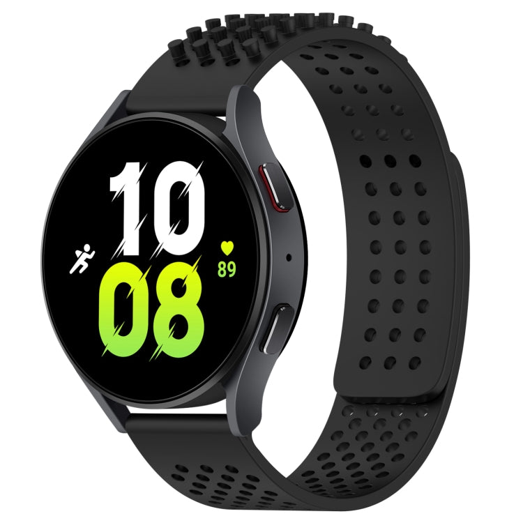 20mm 孔透氣 3D 點矽膠錶帶，適用於 Samsung Galaxy Watch 5 44mm，適用於 Samsung Galaxy Watch 5 Pro 45mm，適用於 Samsung Galaxy Watch 5 40mm