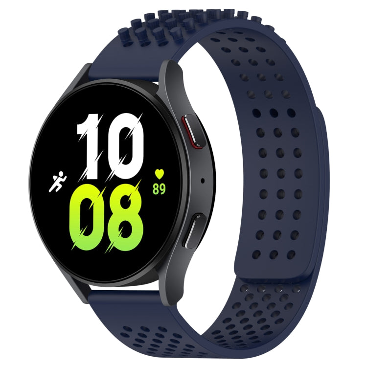 20mm 孔透氣 3D 點矽膠錶帶，適用於 Samsung Galaxy Watch 5 44mm，適用於 Samsung Galaxy Watch 5 Pro 45mm，適用於 Samsung Galaxy Watch 5 40mm