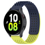 20mm 孔透氣 3D 點矽膠錶帶，適用於 Samsung Galaxy Watch 5 44mm，適用於 Samsung Galaxy Watch 5 Pro 45mm，適用於 Samsung Galaxy Watch 5 40mm