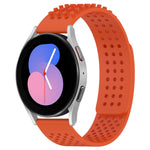 20mm 孔透氣 3D 點矽膠錶帶，適用於 Samsung Galaxy Watch 5 44mm，適用於 Samsung Galaxy Watch 5 Pro 45mm，適用於 Samsung Galaxy Watch 5 40mm