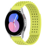 20mm 孔透氣 3D 點矽膠錶帶，適用於 Samsung Galaxy Watch 5 44mm，適用於 Samsung Galaxy Watch 5 Pro 45mm，適用於 Samsung Galaxy Watch 5 40mm
