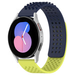 20mm 孔透氣 3D 點矽膠錶帶，適用於 Samsung Galaxy Watch 5 44mm，適用於 Samsung Galaxy Watch 5 Pro 45mm，適用於 Samsung Galaxy Watch 5 40mm