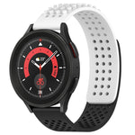 20mm 孔透氣 3D 點矽膠錶帶，適用於 Samsung Galaxy Watch 5 44mm，適用於 Samsung Galaxy Watch 5 Pro 45mm，適用於 Samsung Galaxy Watch 5 40mm