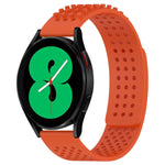 20mm 孔透氣 3D 點矽膠錶帶，適用於 Samsung Galaxy Watch 4 44mm，適用於 Samsung Galaxy Watch 4 40mm，適用於 Samsung Galaxy Watch 4 Classic 46mm