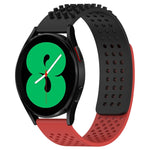 20mm 孔透氣 3D 點矽膠錶帶，適用於 Samsung Galaxy Watch 4 44mm，適用於 Samsung Galaxy Watch 4 40mm，適用於 Samsung Galaxy Watch 4 Classic 46mm