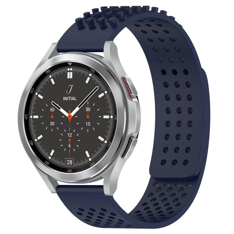 20mm 孔透氣 3D 點矽膠錶帶，適用於 Samsung Galaxy Watch 4 44mm，適用於 Samsung Galaxy Watch 4 40mm，適用於 Samsung Galaxy Watch 4 Classic 46mm