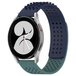 20mm 孔透氣 3D 點矽膠錶帶，適用於 Samsung Galaxy Watch 4 44mm，適用於 Samsung Galaxy Watch 4 40mm，適用於 Samsung Galaxy Watch 4 Classic 46mm