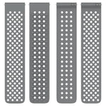20mm Holes Breathable 3D Dots Silicone Watch Band, For Samsung  Galaxy Watch 4 Classic 42mm, For Samsung Galaxy Watch Active 2 44mm, For Samsung Galaxy Watch Active 2 40mm