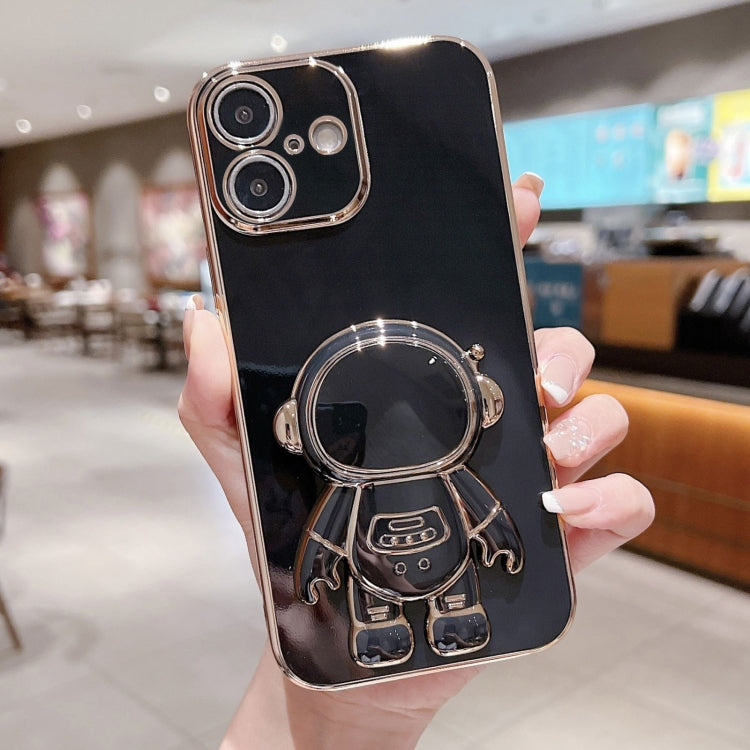 電鍍太空人支架手機殼，適用於iPhone 17e / 16e，適用於iPhone 17 Pro Max，適用於iPhone 17 Pro，適用於iPhone 17，適用於iPhone Air，適用於iPhone 16 Pro Max，適用於iPhone 16 Pro，適用於iPhone 16 Plus