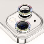 ENKAY Hat-Prince 閃粉後鏡頭鋁合金鋼化玻璃膜，適用於 iPhone 17 Pro / 17 Pro Max、iPhone 17、iPhone Air、iPhone 15 Pro / 15 Pro Max、iPhone 15 / 15 Plus
