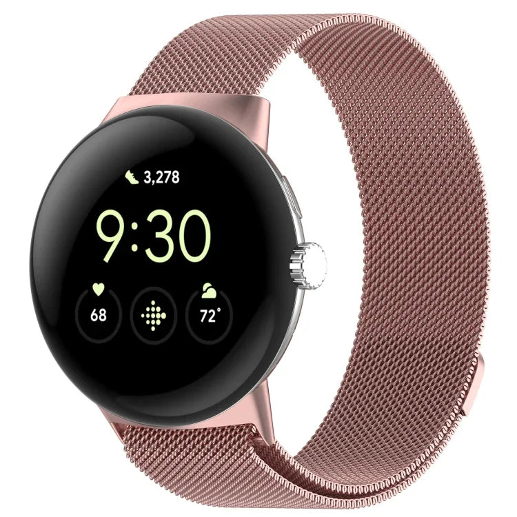 米蘭磁吸鋼網錶帶，適用 Google Pixel Watch 2