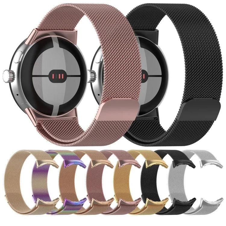 米蘭磁吸鋼網錶帶，適用 Google Pixel Watch 2