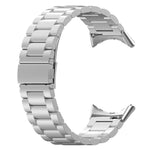 三珠不鏽鋼金屬錶帶，適用於 Google Pixel Watch 4 / 3 / 2 / 1 41mm