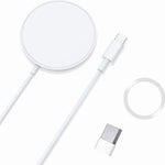 DS-WXC103 15W 最大 MagSafe 磁吸無線充電器，適用 iPhone 15/14/13 / AirPods Pro，無需適配器，WXC103