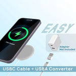 DS-WXC103 15W 最大 MagSafe 磁吸無線充電器，適用 iPhone 15/14/13 / AirPods Pro，無需適配器，WXC103