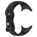 小腰蝴蝶扣矽膠錶帶，適用 Google Pixel Watch 4 / 3 / 2 / 1 41mm