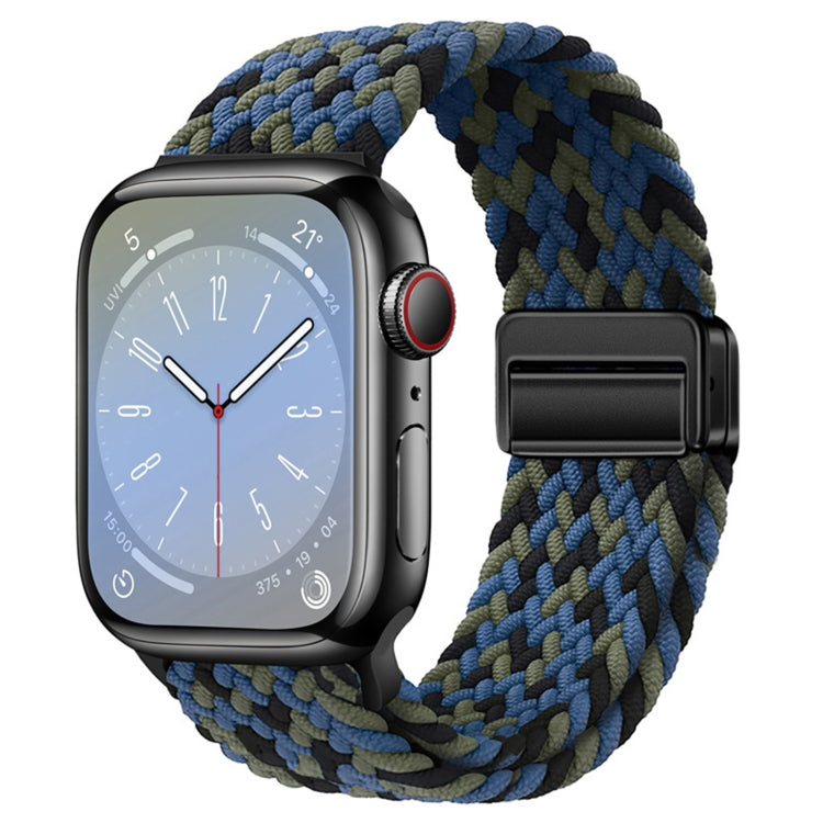 尼龍織磁吸折疊扣錶帶，適用於 Apple Watch Series 3 38mm，適用於 Apple Watch Series 3 42mm