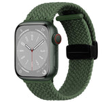 尼龍織磁吸折疊扣錶帶，適用於 Apple Watch Series 3 38mm，適用於 Apple Watch Series 3 42mm