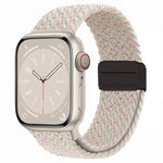 尼龍織磁吸折疊扣錶帶，適用於 Apple Watch Series 3 38mm，適用於 Apple Watch Series 3 42mm