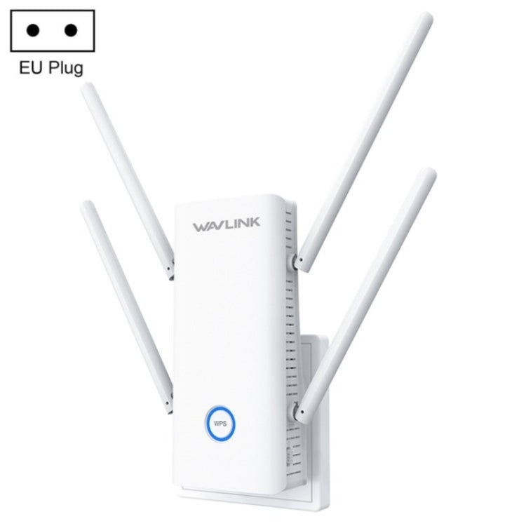 WAVLINK WN583AX1 乙太網端口 AX1800 WiFi6 1.8Gbps 雙頻 WiFi 增強器無線路由器，歐規插頭