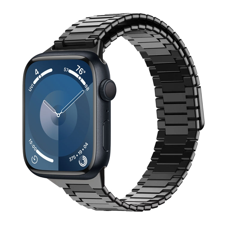 竹紋磁性不鏽鋼金屬錶帶，適用於 Apple Watch SE 2023 44mm，適用於 Apple Watch SE 2023 40mm，適用於 Apple Watch Ultra 2 49mm，適用於 Apple Watch Series 9 45mm，適用於 Apple Watch Series 9 41mm，適用於 Apple Watch Ultra 49mm
