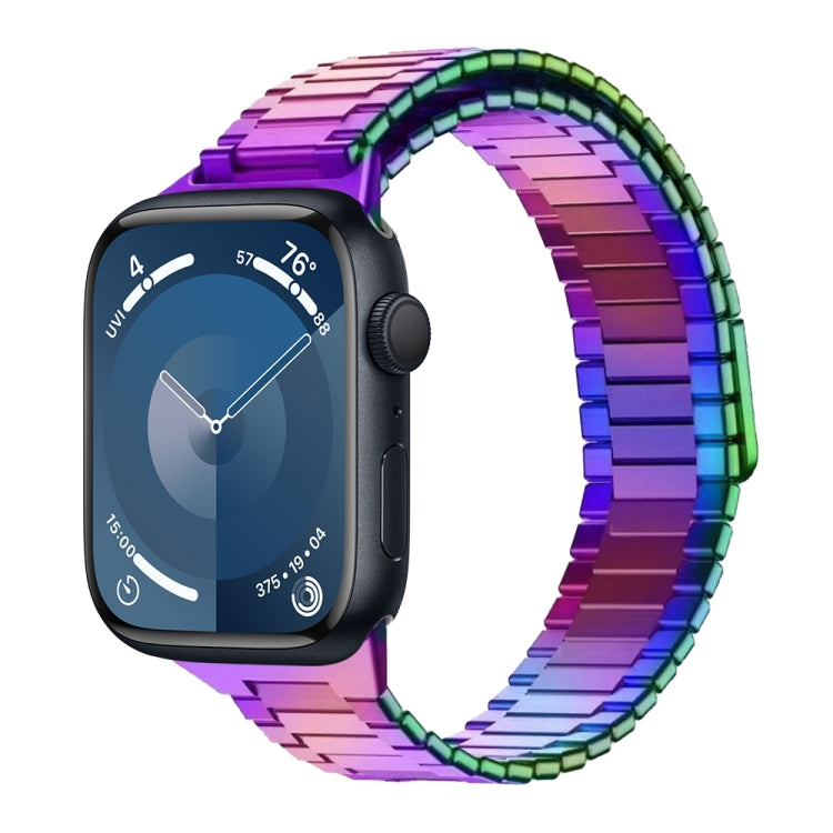 竹紋磁性不鏽鋼金屬錶帶，適用於 Apple Watch SE 2023 44mm，適用於 Apple Watch SE 2023 40mm，適用於 Apple Watch Ultra 2 49mm，適用於 Apple Watch Series 9 45mm，適用於 Apple Watch Series 9 41mm，適用於 Apple Watch Ultra 49mm