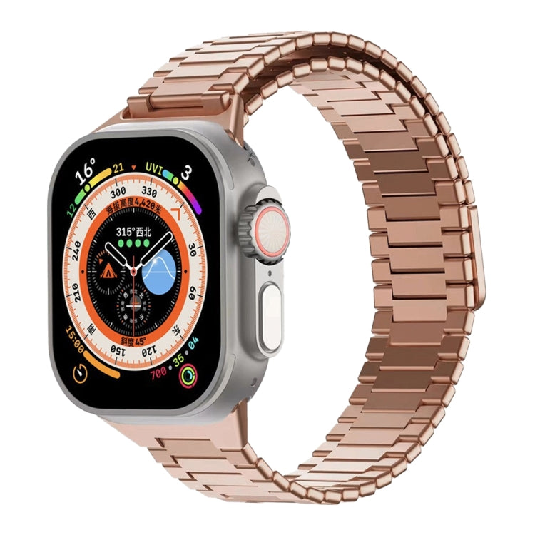 竹紋磁性不鏽鋼金屬錶帶，適用於 Apple Watch SE 2023 44mm，適用於 Apple Watch SE 2023 40mm，適用於 Apple Watch Ultra 2 49mm，適用於 Apple Watch Series 9 45mm，適用於 Apple Watch Series 9 41mm，適用於 Apple Watch Ultra 49mm