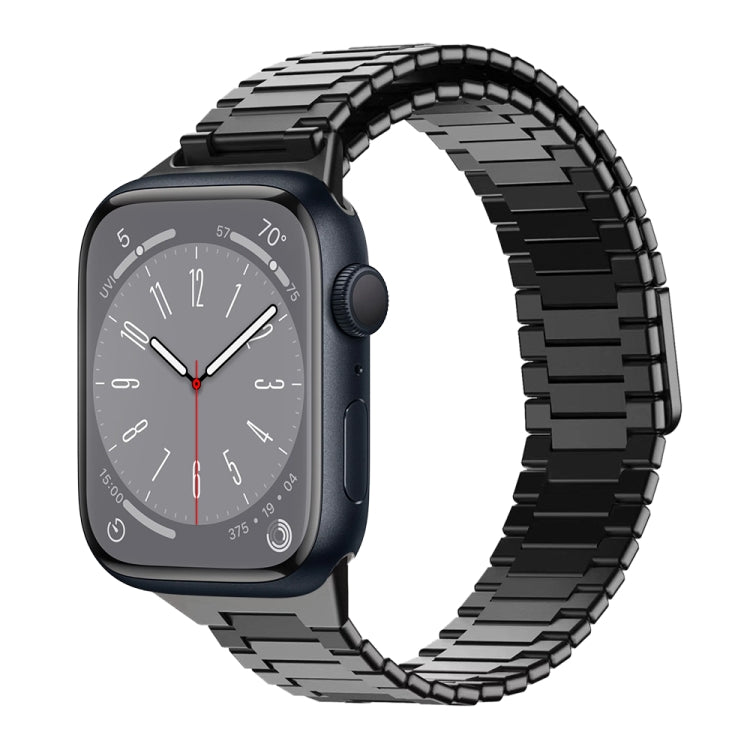 竹紋磁性不鏽鋼金屬錶帶，適用於 Apple Watch Series 8 41mm，適用於 Apple Watch Series 8 45mm，適用於 Apple Watch SE 2022 40mm，適用於 Apple Watch SE 2022 44mm，適用於 Apple Watch Series 7 41mm，適用於 Apple Watch Series 7 45mm