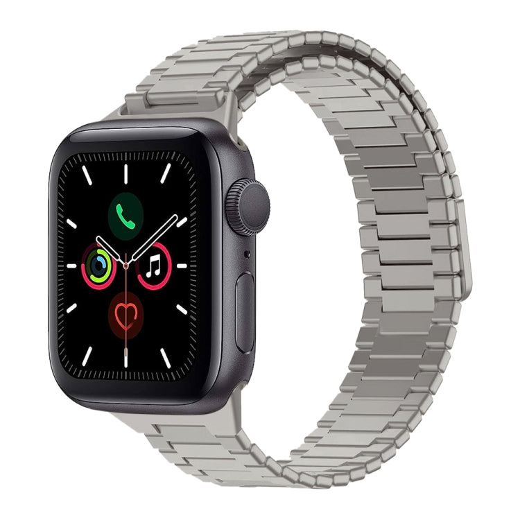 竹紋磁性不鏽鋼金屬錶帶，適用於 Apple Watch Series 6 40mm，適用於 Apple Watch Series 6 44mm，適用於 Apple Watch Series 5 44mm，適用於 Apple Watch Series 5 40mm，適用於 Apple Watch Series 4 44mm，適用於 Apple Watch Series 4 40mm