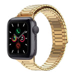 竹紋磁性不鏽鋼金屬錶帶，適用於 Apple Watch Series 6 40mm，適用於 Apple Watch Series 6 44mm，適用於 Apple Watch Series 5 44mm，適用於 Apple Watch Series 5 40mm，適用於 Apple Watch Series 4 44mm，適用於 Apple Watch Series 4 40mm