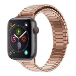 竹紋磁性不鏽鋼金屬錶帶，適用於 Apple Watch Series 6 40mm，適用於 Apple Watch Series 6 44mm，適用於 Apple Watch Series 5 44mm，適用於 Apple Watch Series 5 40mm，適用於 Apple Watch Series 4 44mm，適用於 Apple Watch Series 4 40mm