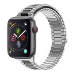 竹紋磁性不鏽鋼金屬錶帶，適用於 Apple Watch Series 6 40mm，適用於 Apple Watch Series 6 44mm，適用於 Apple Watch Series 5 44mm，適用於 Apple Watch Series 5 40mm，適用於 Apple Watch Series 4 44mm，適用於 Apple Watch Series 4 40mm