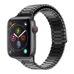 竹紋磁性不鏽鋼金屬錶帶，適用於 Apple Watch Series 6 40mm，適用於 Apple Watch Series 6 44mm，適用於 Apple Watch Series 5 44mm，適用於 Apple Watch Series 5 40mm，適用於 Apple Watch Series 4 44mm，適用於 Apple Watch Series 4 40mm
