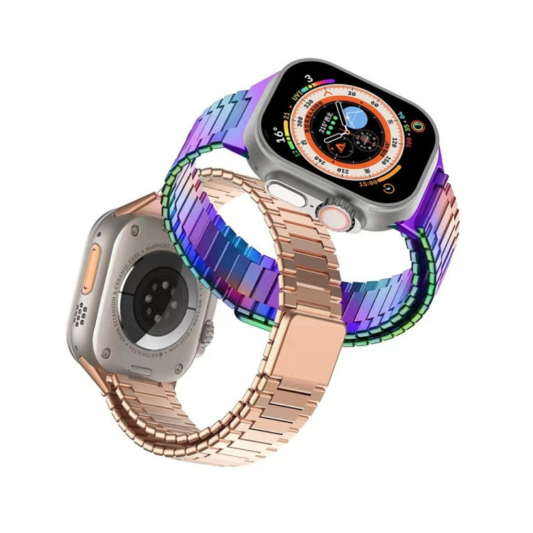竹紋磁性不鏽鋼金屬錶帶，適用於 Apple Watch SE 2023 44mm，適用於 Apple Watch SE 2023 40mm，適用於 Apple Watch Ultra 2 49mm，適用於 Apple Watch Series 9 45mm，適用於 Apple Watch Series 9 41mm，適用於 Apple Watch Ultra 49mm