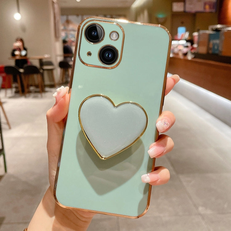 電鍍愛心指環支架 TPU 手機殼，適用於 iPhone 14 Pro Max、iPhone SE 2022 / 2020 / 7 / 8、iPhone 13 Pro Max、iPhone 13 Pro、iPhone 13、iPhone 13 mini、iPhone 12、iPhone 12 Pro Max