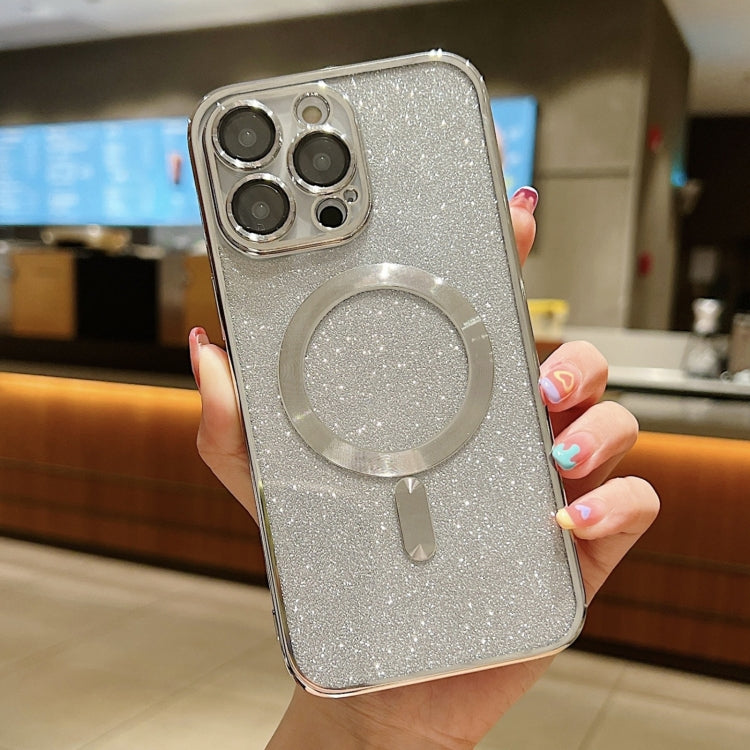 亮片電鍍 MagSafe TPU 手機殼，適用於 iPhone 16 Pro、iPhone 16 Plus、iPhone 16、iPhone 15 Pro Max、iPhone 15 Pro、iPhone 15 Plus