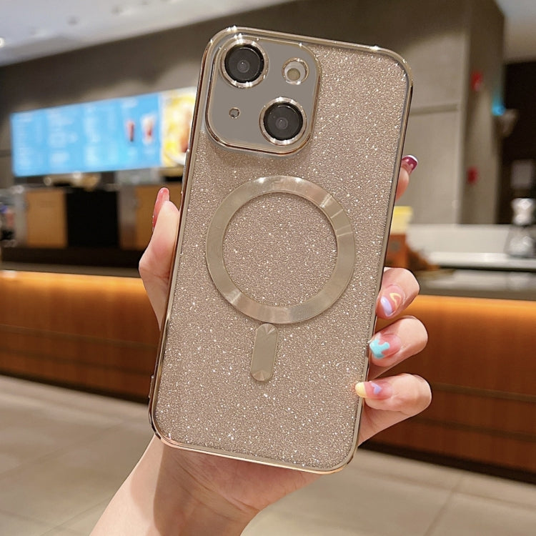 亮片電鍍 MagSafe TPU 手機殼，適用於 iPhone 16 Pro、iPhone 16 Plus、iPhone 16、iPhone 15 Pro Max、iPhone 15 Pro、iPhone 15 Plus