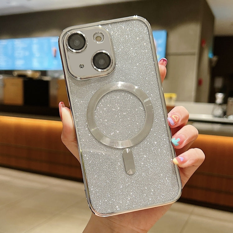 亮片電鍍 MagSafe TPU 手機殼，適用於 iPhone 16 Pro、iPhone 16 Plus、iPhone 16、iPhone 15 Pro Max、iPhone 15 Pro、iPhone 15 Plus