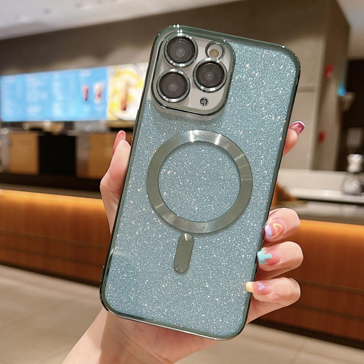 亮片電鍍 MagSafe TPU 手機殼，適用於 iPhone 11 Pro Max、iPhone 11、iPhone 11 Pro、iPhone X / XS、iPhone XR、iPhone XS Max