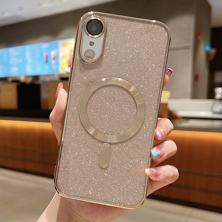 亮片電鍍 MagSafe TPU 手機殼，適用於 iPhone 11 Pro Max、iPhone 11、iPhone 11 Pro、iPhone X / XS、iPhone XR、iPhone XS Max
