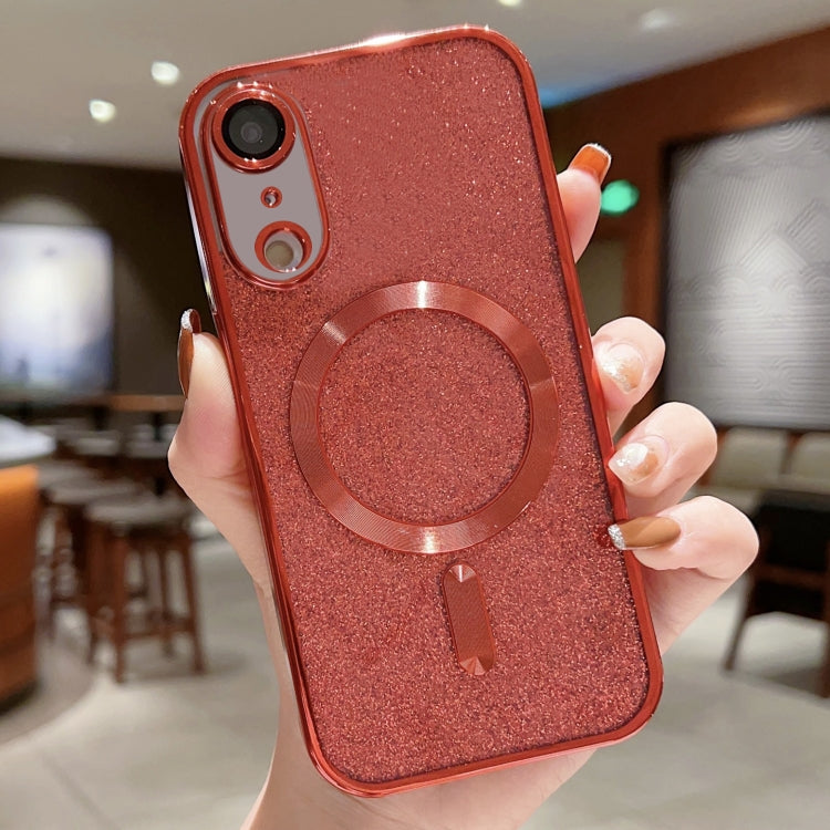 亮片電鍍 MagSafe TPU 手機殼，適用於 iPhone 11 Pro Max、iPhone 11、iPhone 11 Pro、iPhone X / XS、iPhone XR、iPhone XS Max