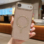 閃粉電鍍 MagSafe TPU 手機殼，適用於 iPhone 17e / 16e、iPhone 17 Pro Max、iPhone 17 Pro、iPhone 17、iPhone Air、iPhone 16 Pro Max