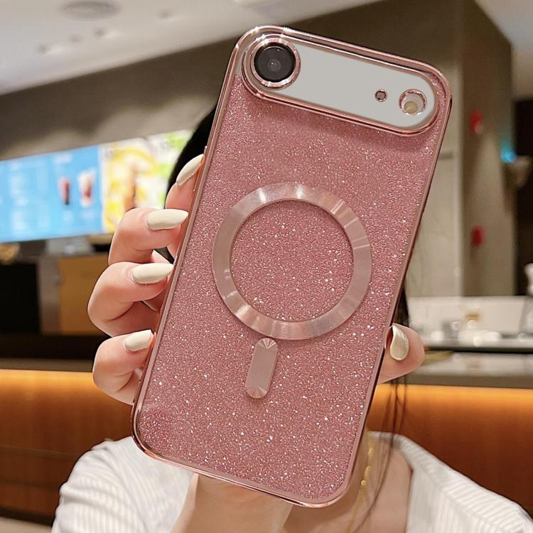 閃粉電鍍 MagSafe TPU 手機殼，適用於 iPhone 17e / 16e、iPhone 17 Pro Max、iPhone 17 Pro、iPhone 17、iPhone Air、iPhone 16 Pro Max