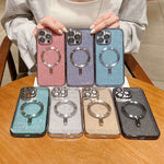閃粉電鍍 MagSafe TPU 手機殼，適用於 iPhone 17e / 16e、iPhone 17 Pro Max、iPhone 17 Pro、iPhone 17、iPhone Air、iPhone 16 Pro Max
